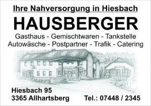 Gemischtwaren – Gasthaus – Hausberger