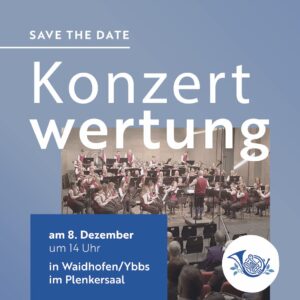 Konzertmusikbewertung im Plenkersaal