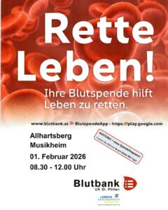 Blutspende Aktion 2026